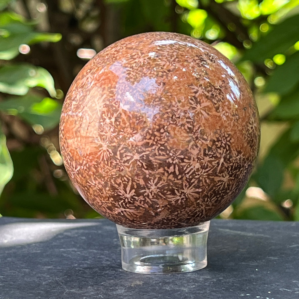 Sfera Starburst jasp | Model 4, pietre semipretioase - druzy.ro 2 