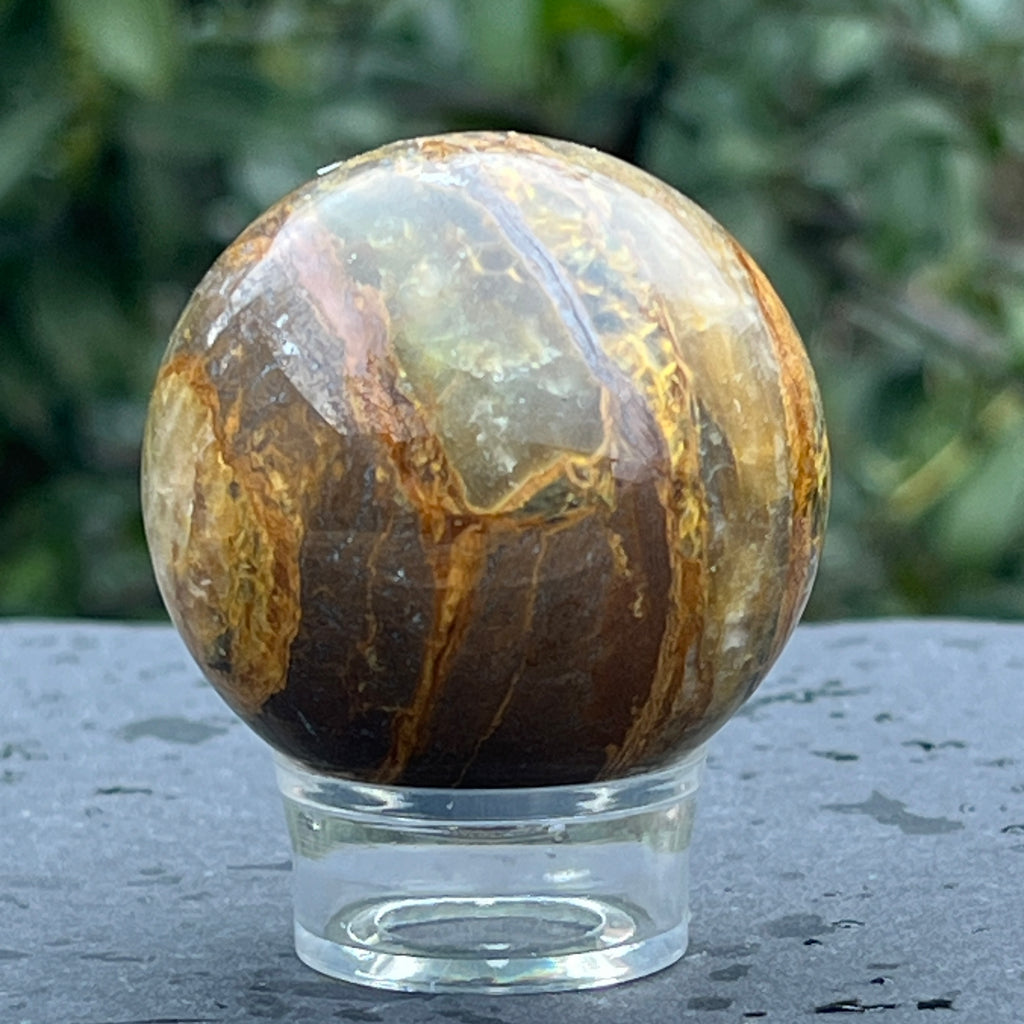 Sfera pietersit model 7, pietre semipretioase - druzy.ro 7 