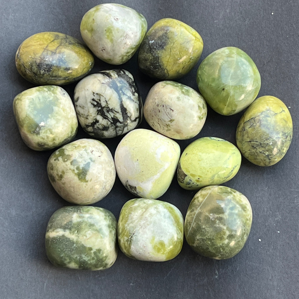 Serpentin piatra rulata mini, pietre semipretioase - druzy.ro 3 