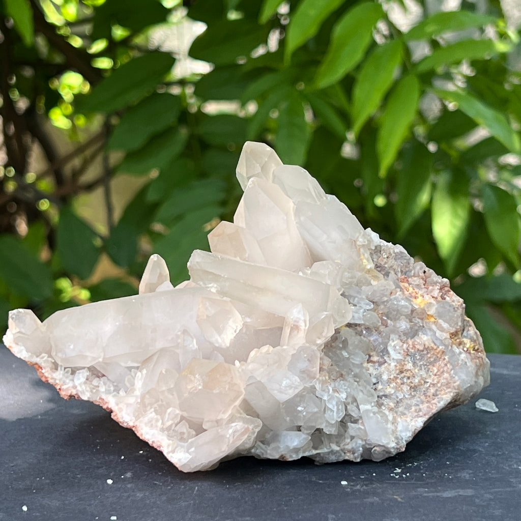 Floare de mina, cluster cuart ICY | Model 9, pietre semipretioase - druzy.ro 4 