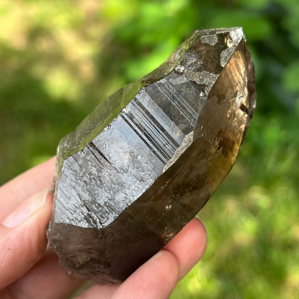 Varf brut cuart fumuriu | Model L10, pietre semipretioase - druzy.ro 2 