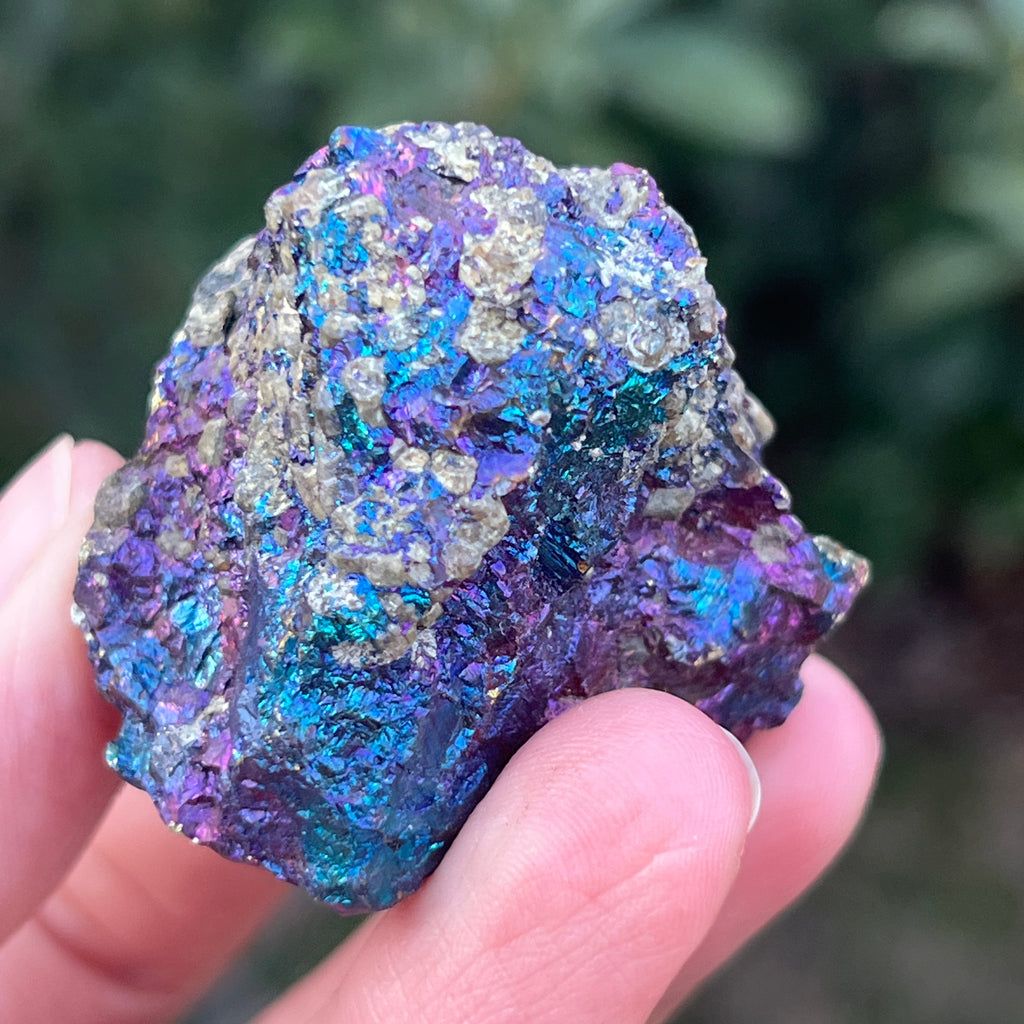 Calcopirita iridescentă din Mexic model 4, pietre semipretioase - druzy.ro 9 