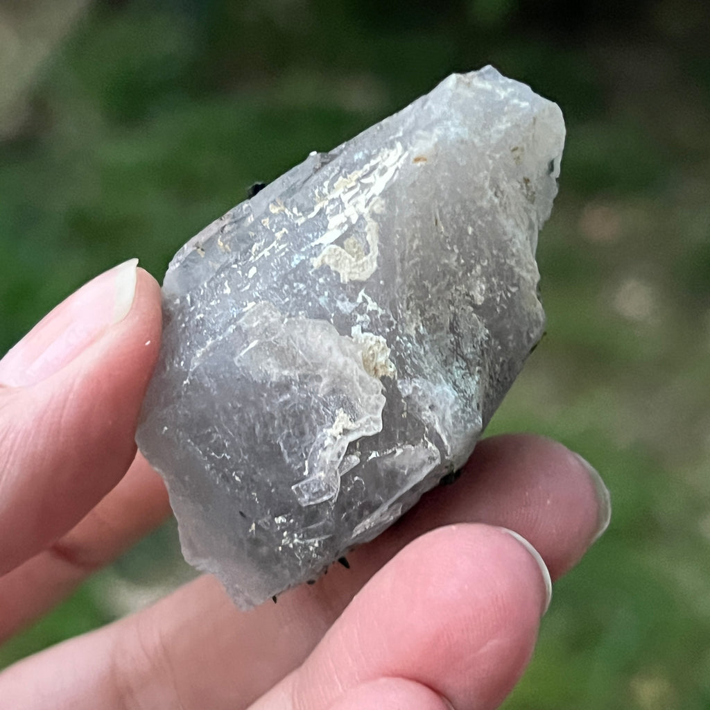 Cluster egirin mini cuart fumuriu/negru Zomba m5, pietre semipretioase - druzy.ro 5 