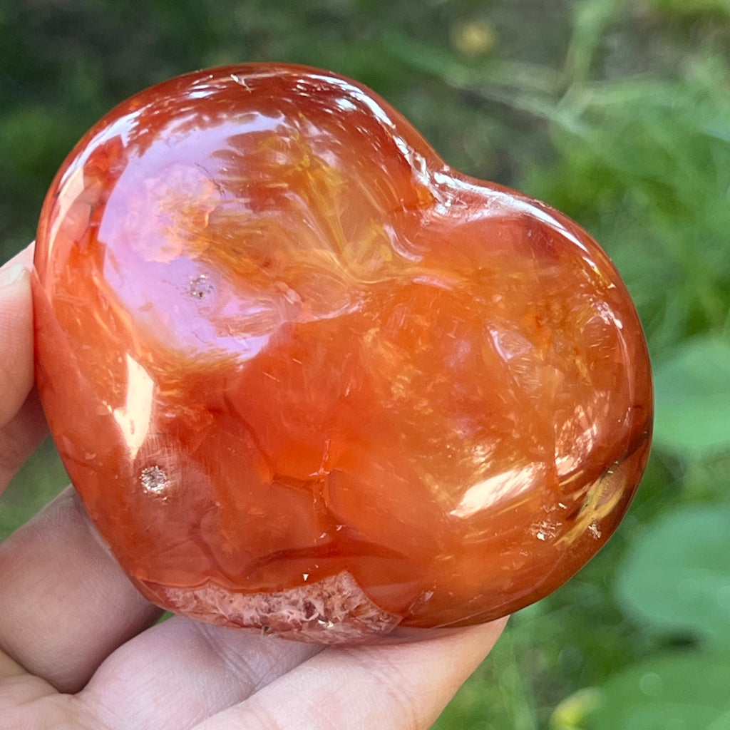 Carneol inima m3, pietre semipretioase - druzy.ro 2 