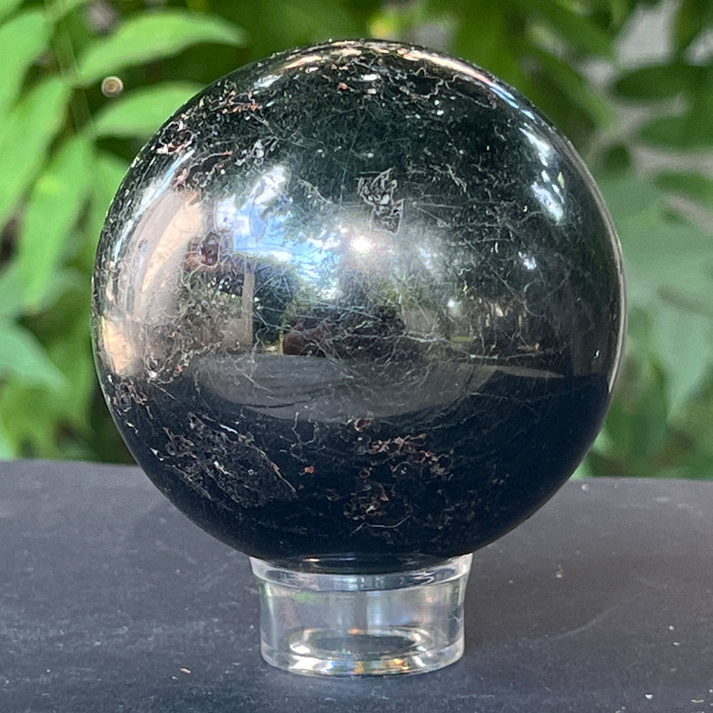 Sfera turmalina neagra din Madagascar model 7, pietre semipretioase - druzy.ro 3 