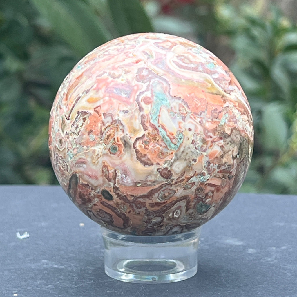 Sfera jasp peisaj ( landscape) din Namibia model 2, pietre semipretioase - druzy.ro 8 