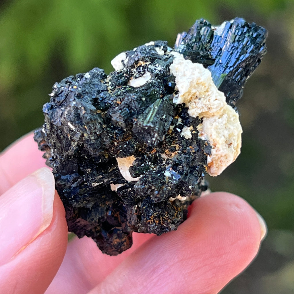 Cluster turmalina neagra model 13 din Erongo, Namibia, pietre semipretioase - druzy.ro 5 