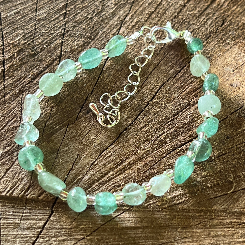 Bratara aventurin verde Joy, pietre semipretioase - druzy.ro 4 