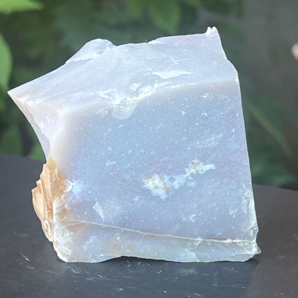Calcedonie albastra (India) piatra bruta m2, pietre semipretioase - druzy.ro 2 