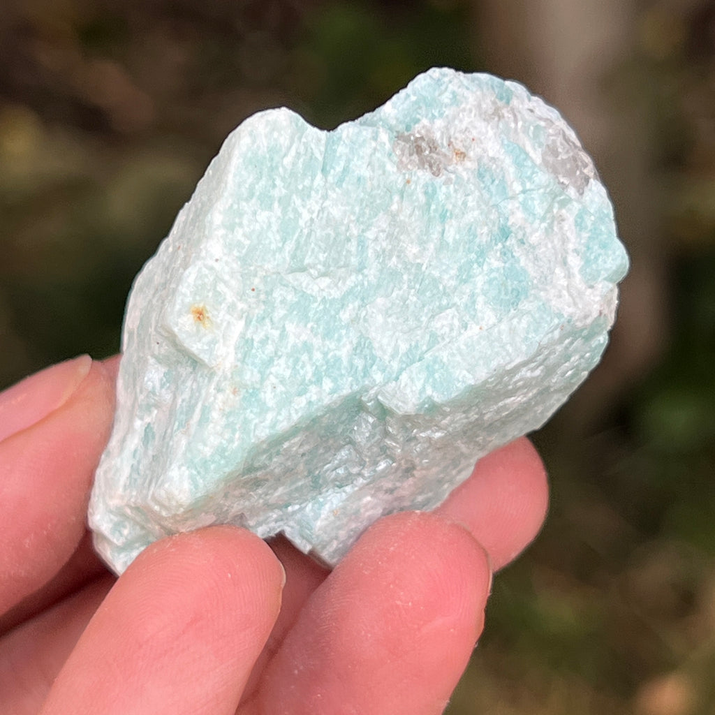 Amazonit piatra bruta din Brazilia model 10, pietre semipretioase - druzy.ro 4 