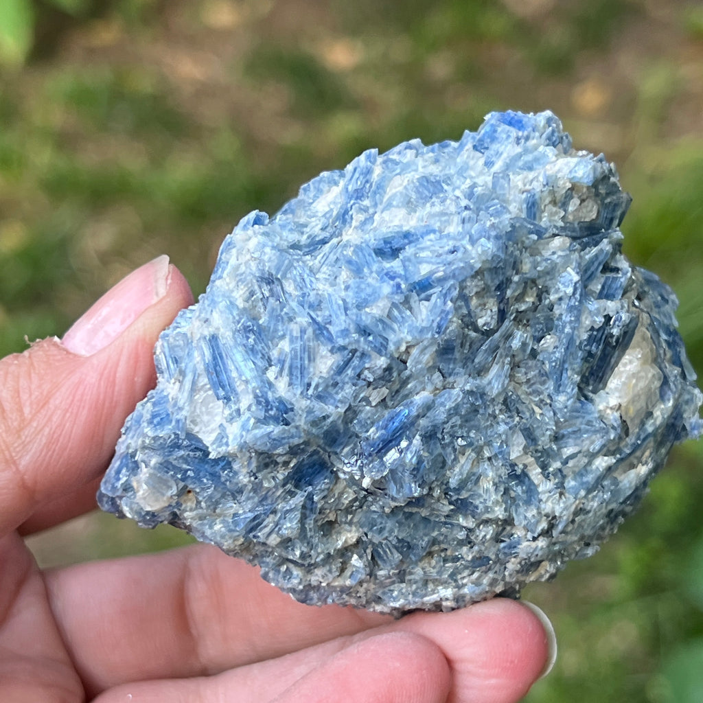 Kianit albastru (Cianit) piatra bruta din Zimbabwe model 5, pietre semipretioase - druzy.ro 4 