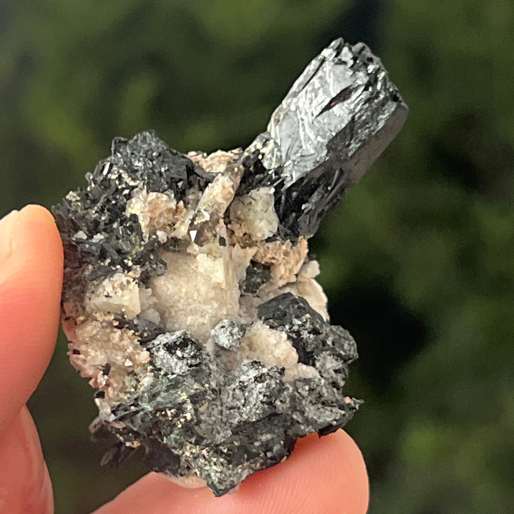 Cluster egirin mini cuart fumuriu/negru Zomba m4, pietre semipretioase - druzy.ro 4 