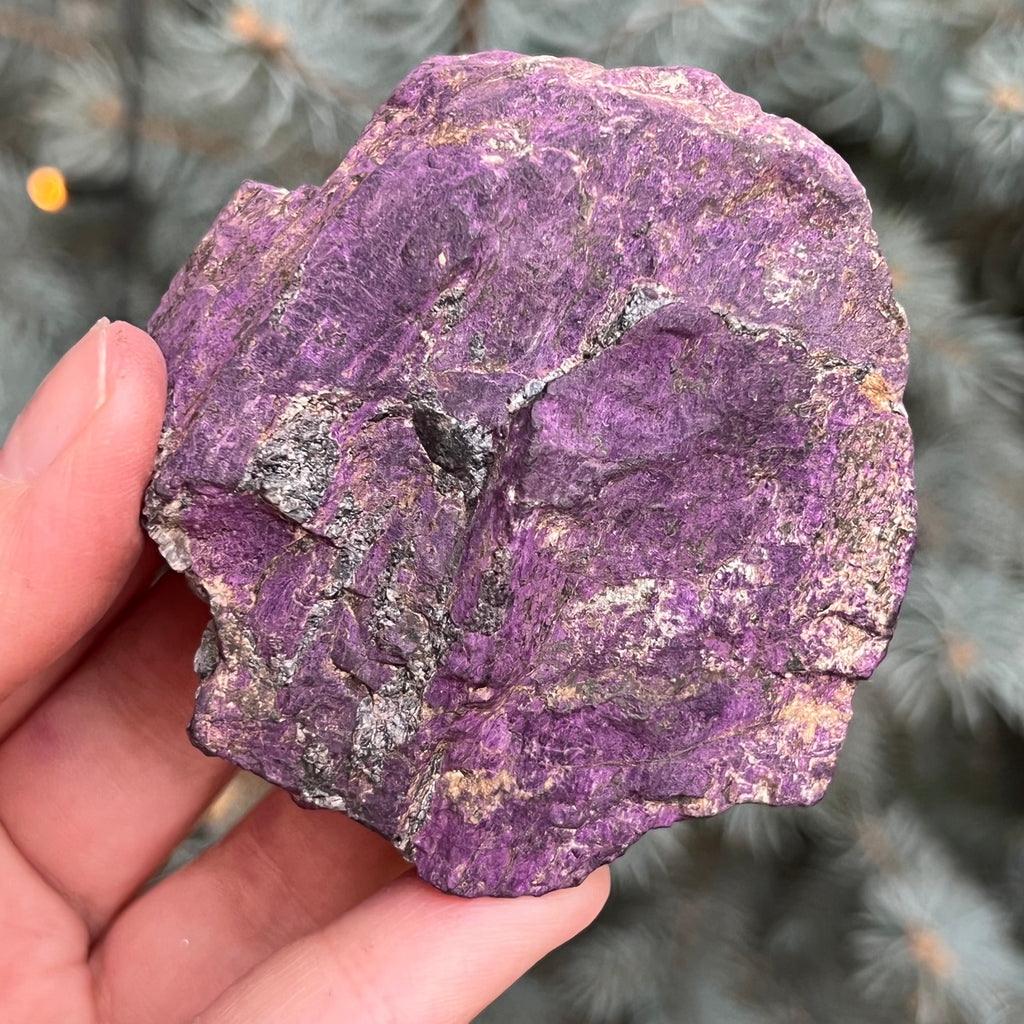 Purpurit piatra bruta model 4a/7, druzy.ro, cristale 2