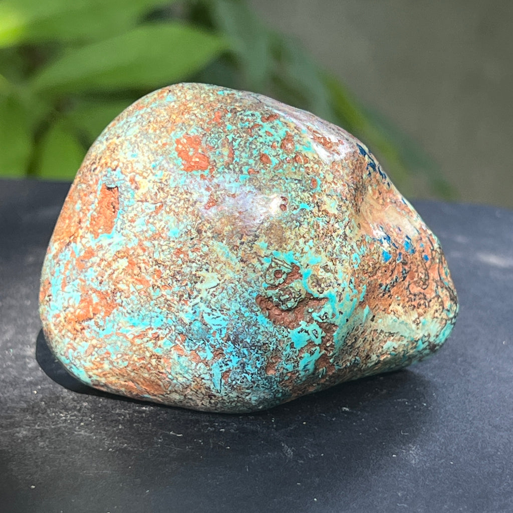 Shattuckite forma libera/palmstone m4, pietre semipretioase - druzy.ro 6 
