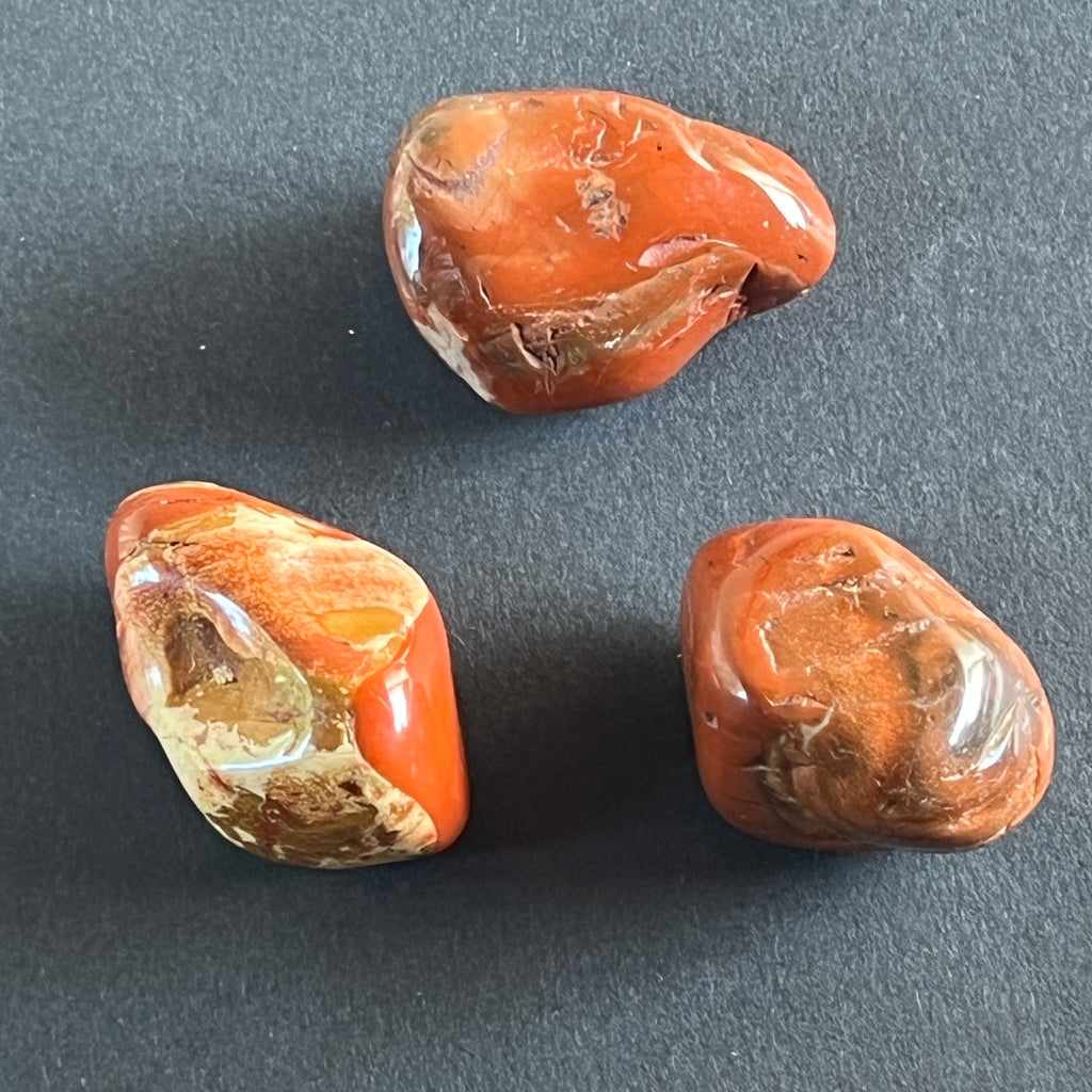 Jasp rosu breciat L, pietre semipretioase - druzy.ro 2 