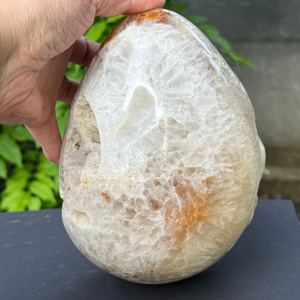 Ou Geoda calcedonie botroidala in agat, pietre semipretioase - druzy.ro 8 
