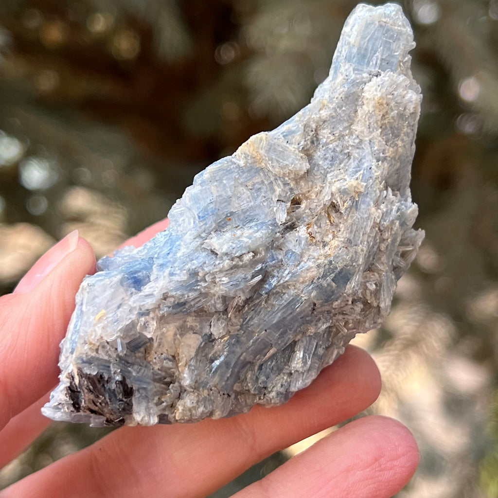 Kianit albastru (Cianit) piatra bruta din Zimbabwe model 10, druzy.ro, cristale 5