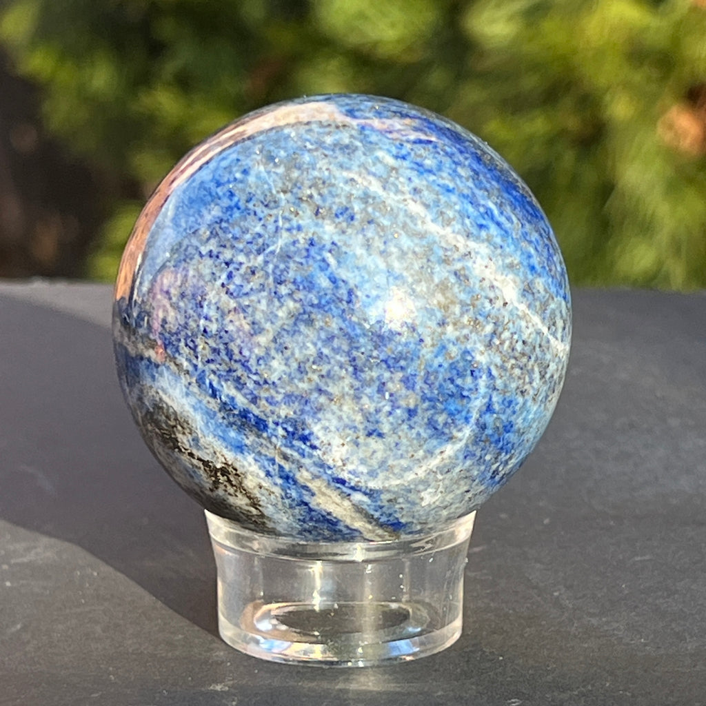 Sfera Lapis Lazuli model 1, pietre semipretioase - druzy.ro 7 