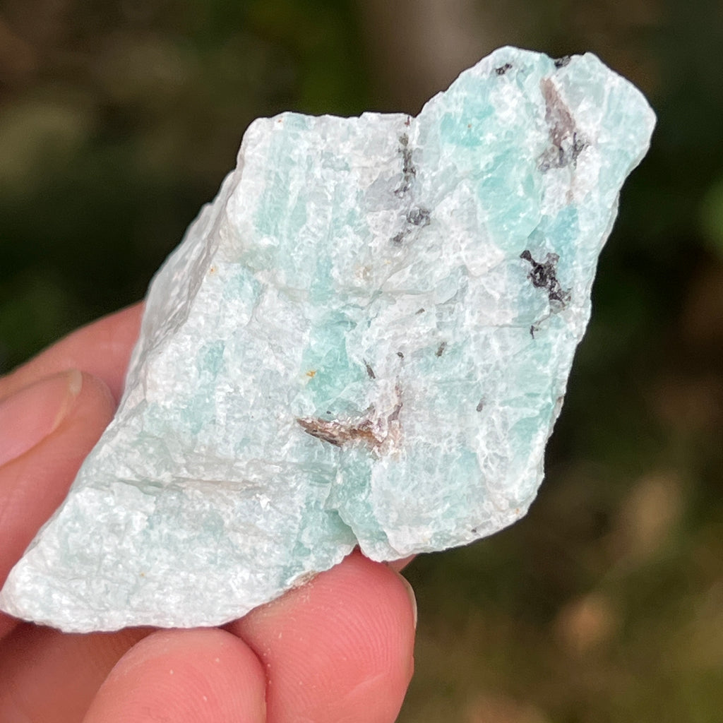 Amazonit piatra bruta din Brazilia model 6, pietre semipretioase - druzy.ro 2 