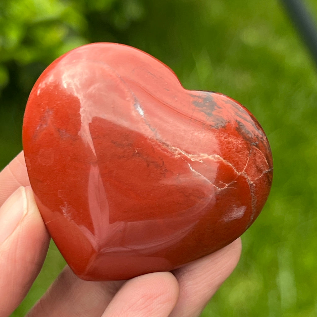 Inima Jasp Rosu m1, pietre semipretioase - druzy.ro 3 