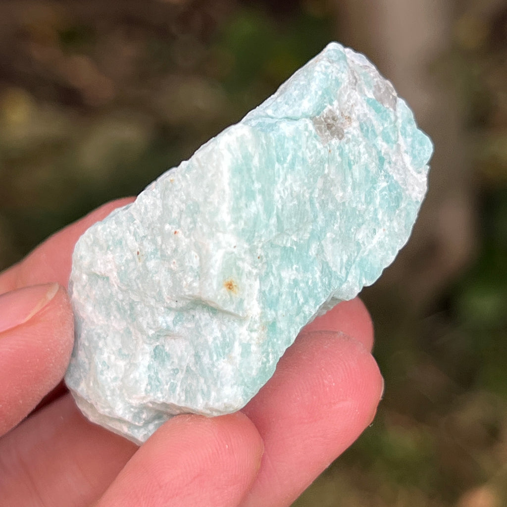 Amazonit piatra bruta din Brazilia model 10, pietre semipretioase - druzy.ro 5 
