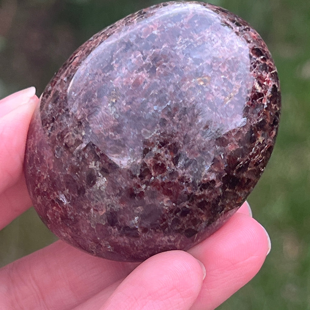 Granat palmstone model 8, pietre semipretioase - druzy.ro 6 