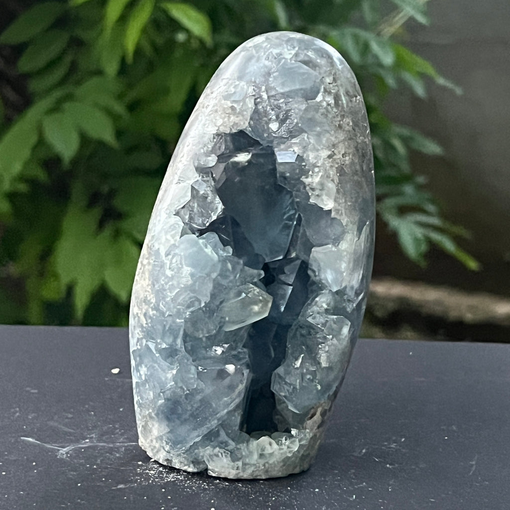 Sculptura celestit / celestina | Model 1, pietre semipretioase - druzy.ro 2 