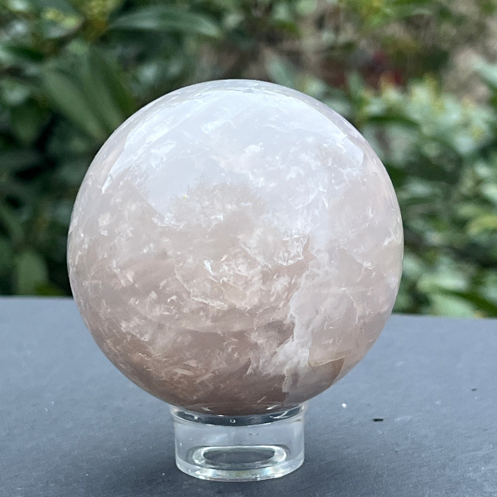 Sfera cuart calcedonie model 1, pietre semipretioase - druzy.ro 4 