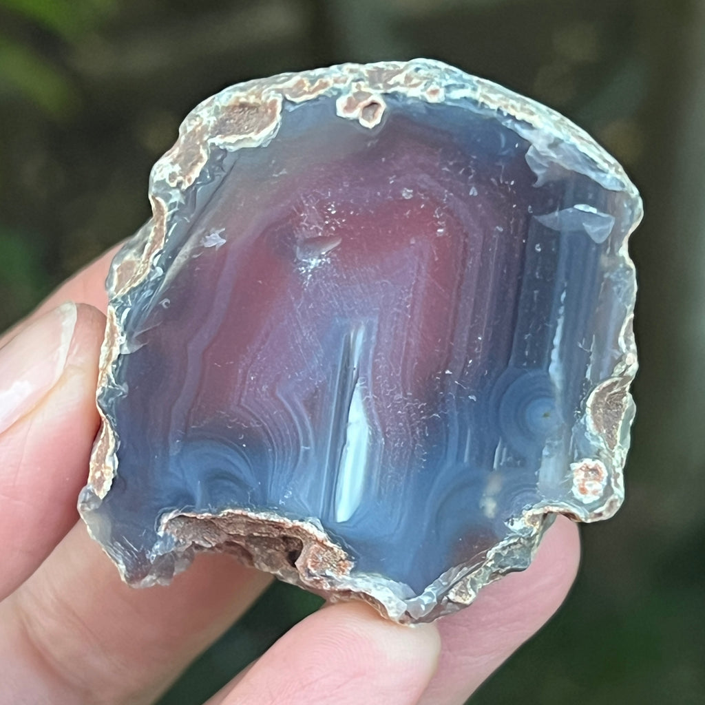 Agat de Botswana, nodul agat river model 8, pietre semipretioase - druzy.ro 2 