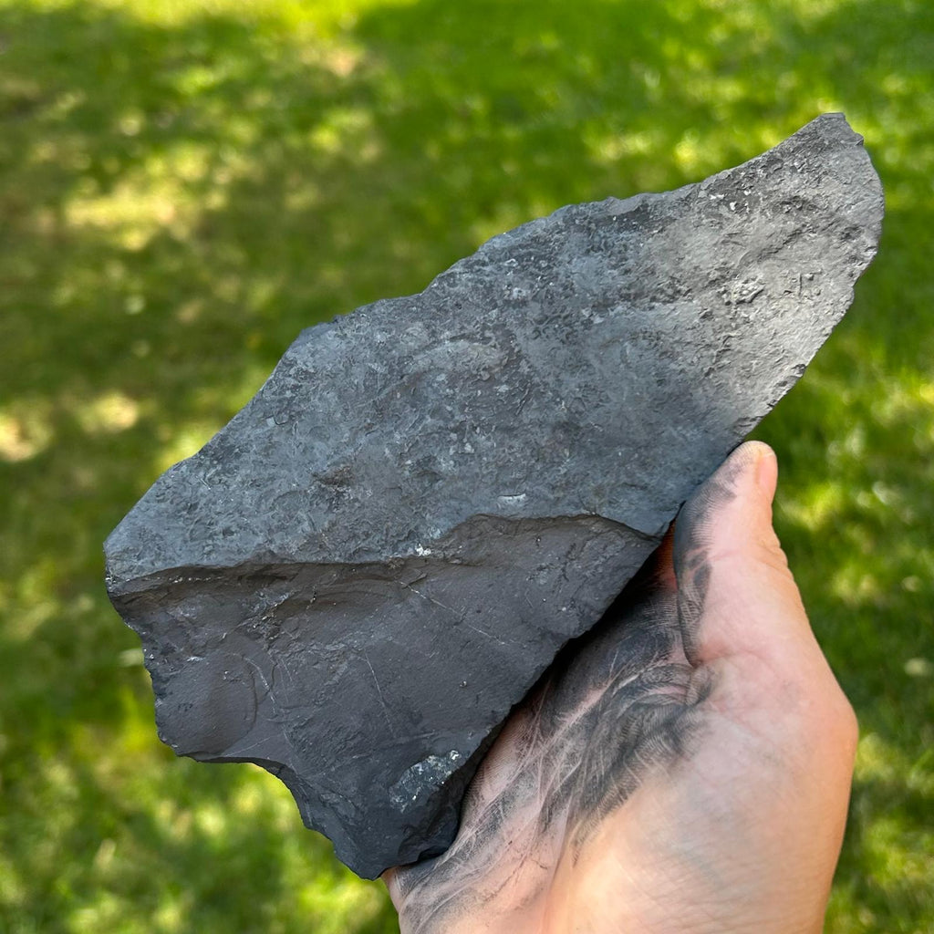 Shungit piatra bruta XXL model 10, pietre semipretioase - druzy.ro 3 