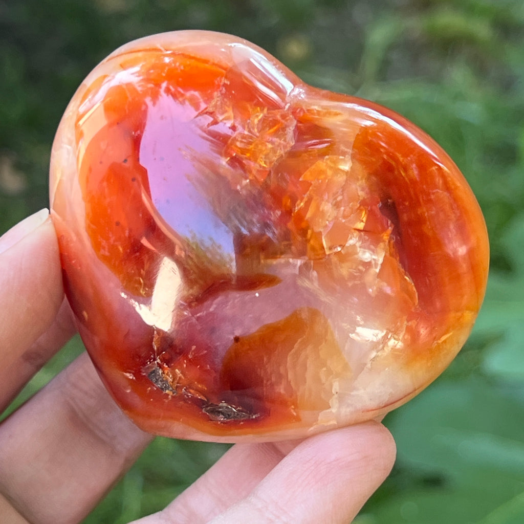 Carneol inima m1, pietre semipretioase - druzy.ro 3 