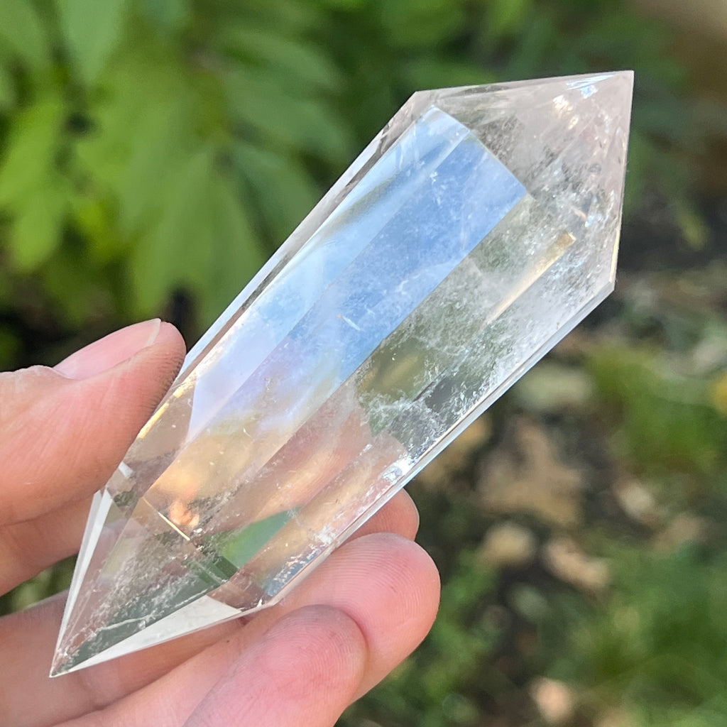 Bagheta cuart vogel, 12 fete, Brazilia model 17, pietre semipretioase - druzy.ro 5 