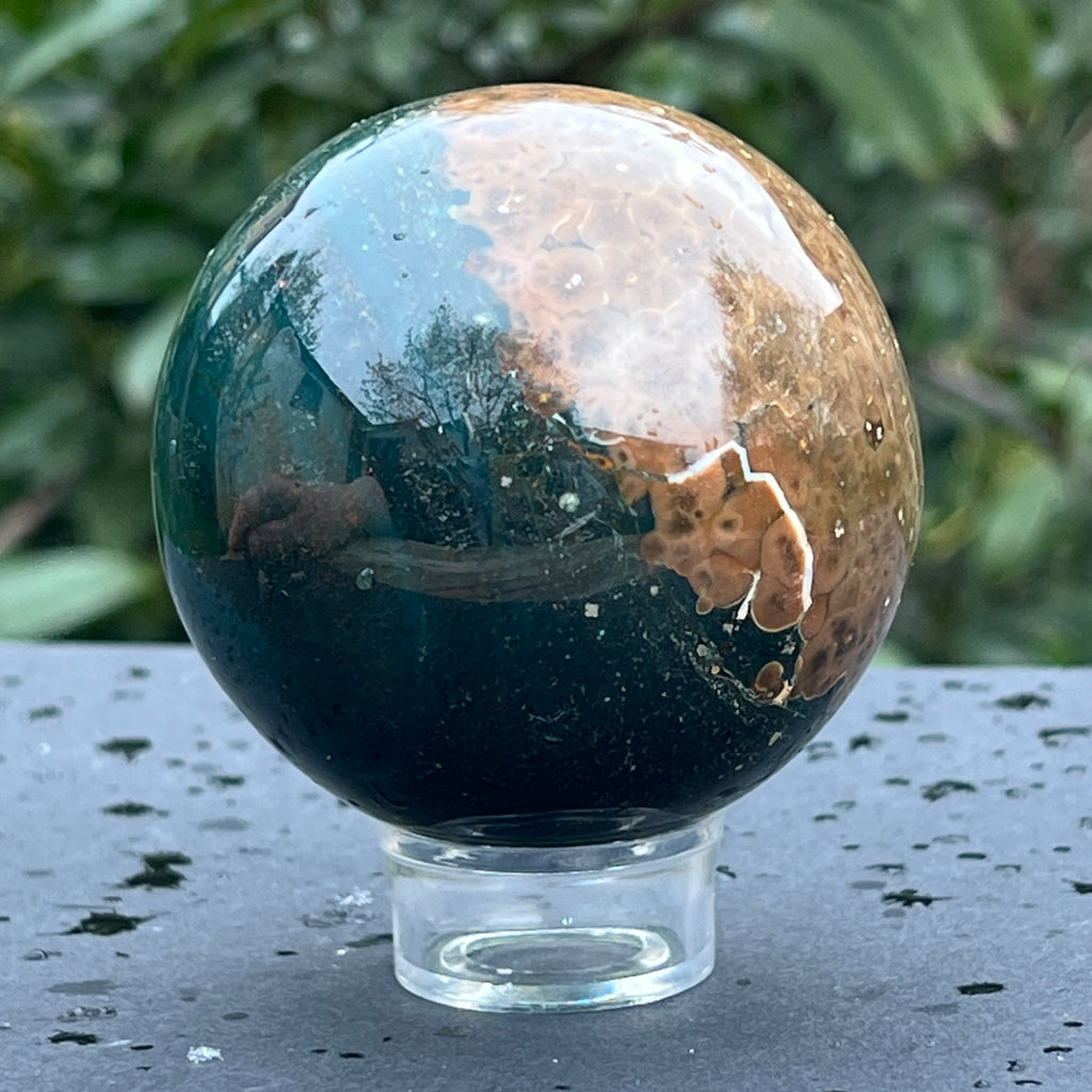 Sfera jasp ocean model 3, pietre semipretioase - druzy.ro 5 