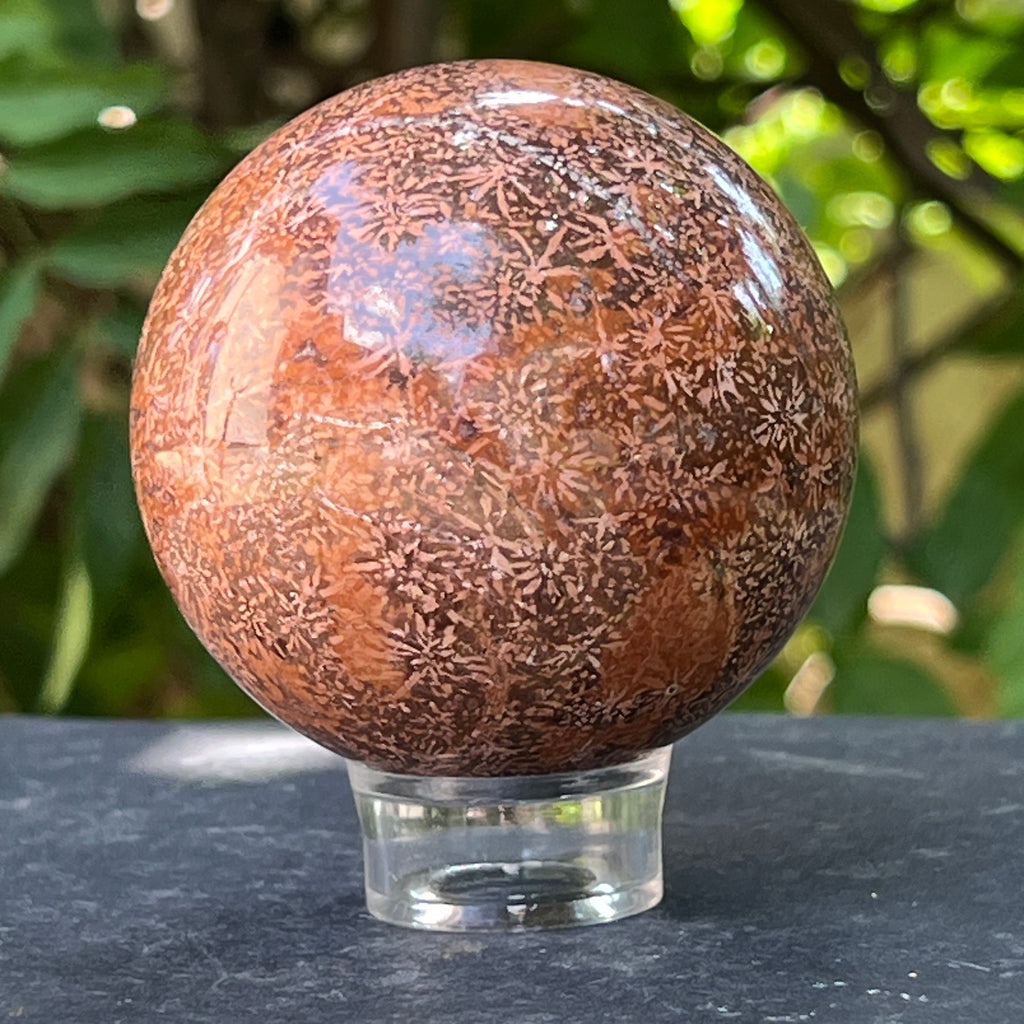 Sfera Starburst jasp | Model 3, pietre semipretioase - druzy.ro 1 