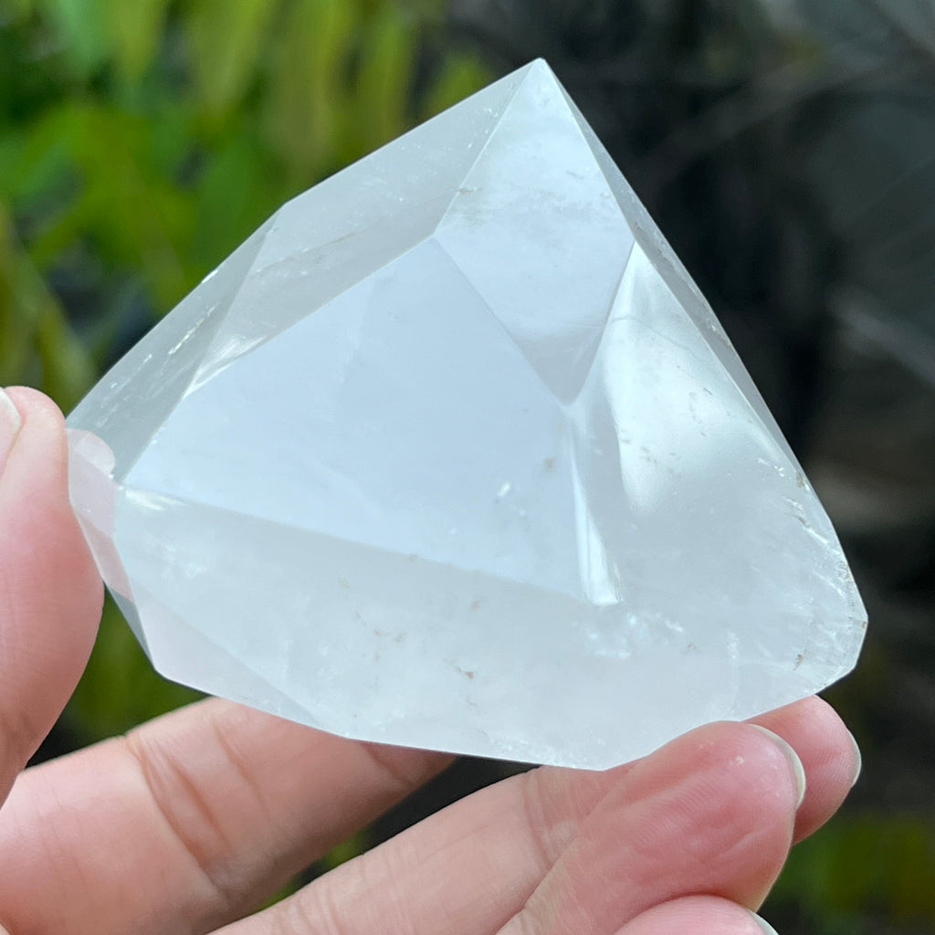 Cuart forma diamant cristal de stanca/cuart incolor m1, pietre semipretioase - druzy.ro 6 