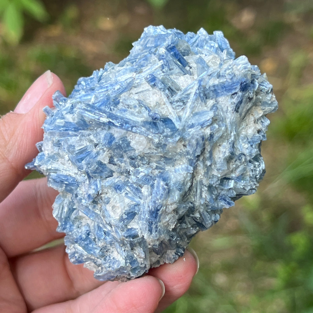 Kianit albastru (Cianit) piatra bruta din Zimbabwe model 5, pietre semipretioase - druzy.ro 6 