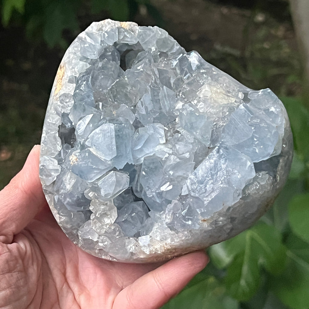 Inima celestit / celestina | Model 2, pietre semipretioase - druzy.ro 3 