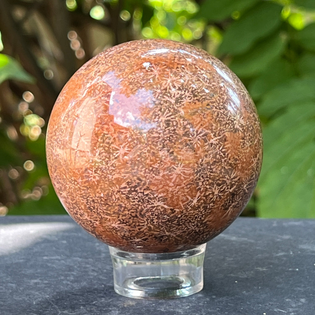 Sfera Starburst jasp | Model 1, pietre semipretioase - druzy.ro 2 