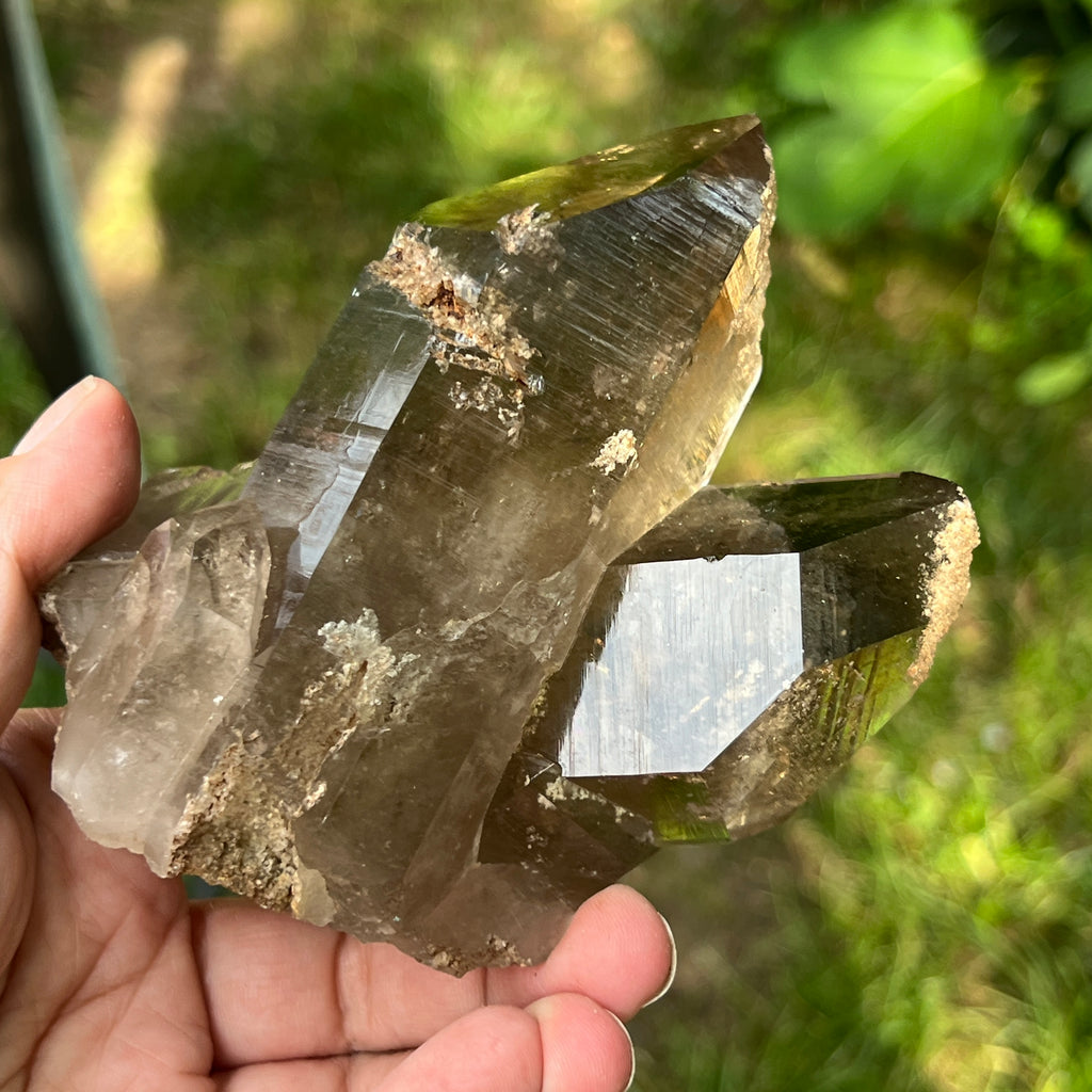 Varf brut cuart fumuriu | Model L8, pietre semipretioase - druzy.ro 6 