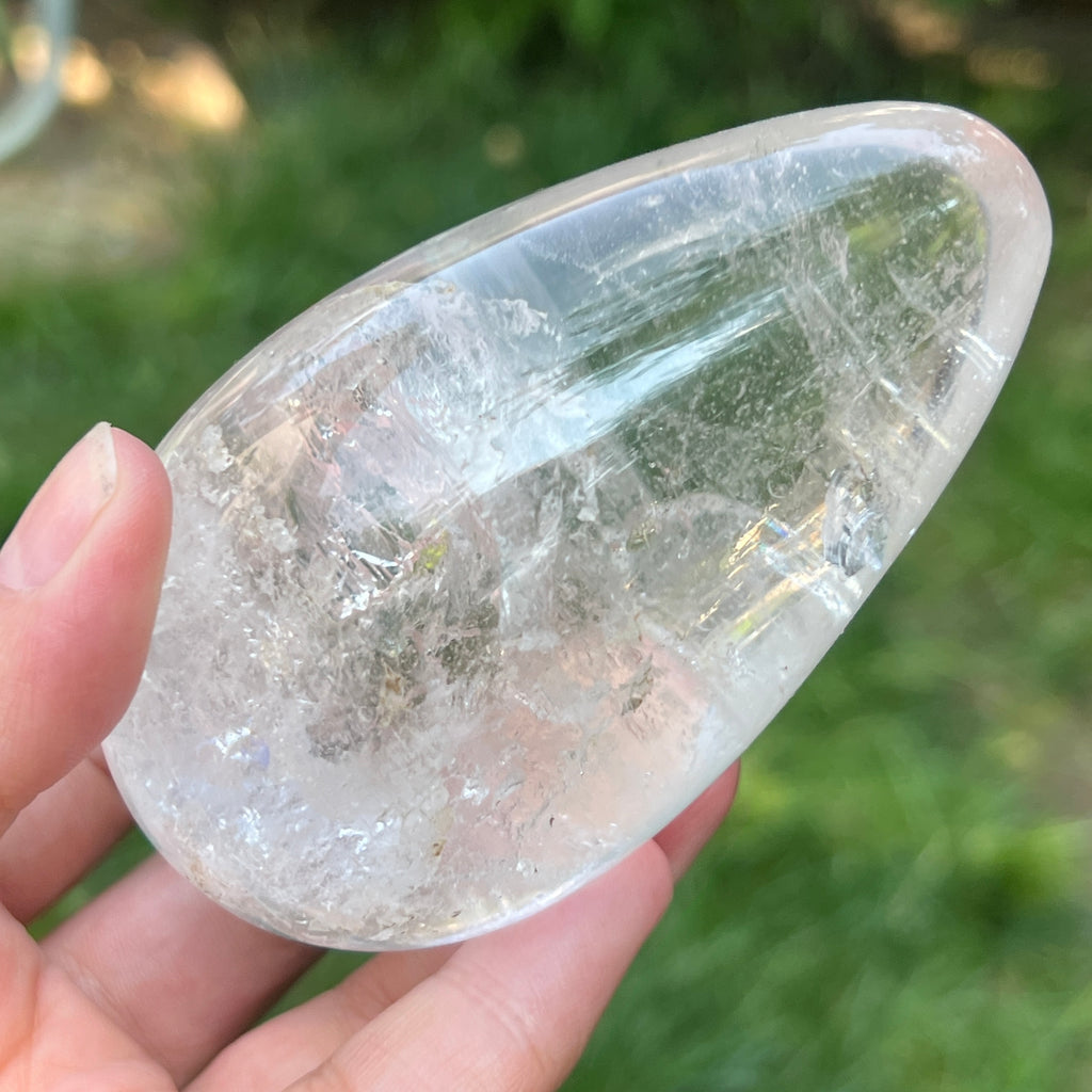 Ou din cuart de stanca/cristal incolor m1, pietre semipretioase - druzy.ro 5 