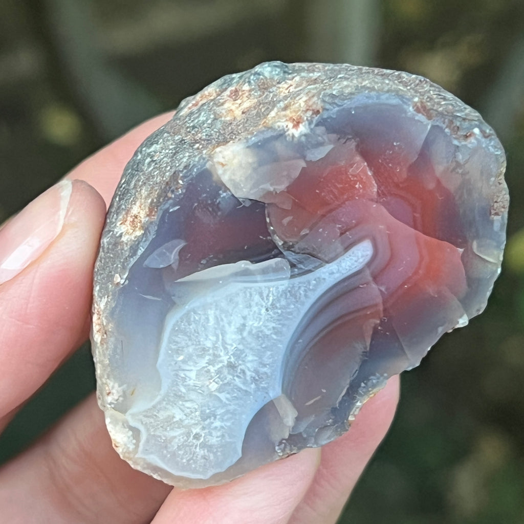 Agat de Botswana, nodul agat river model 9, pietre semipretioase - druzy.ro 2 
