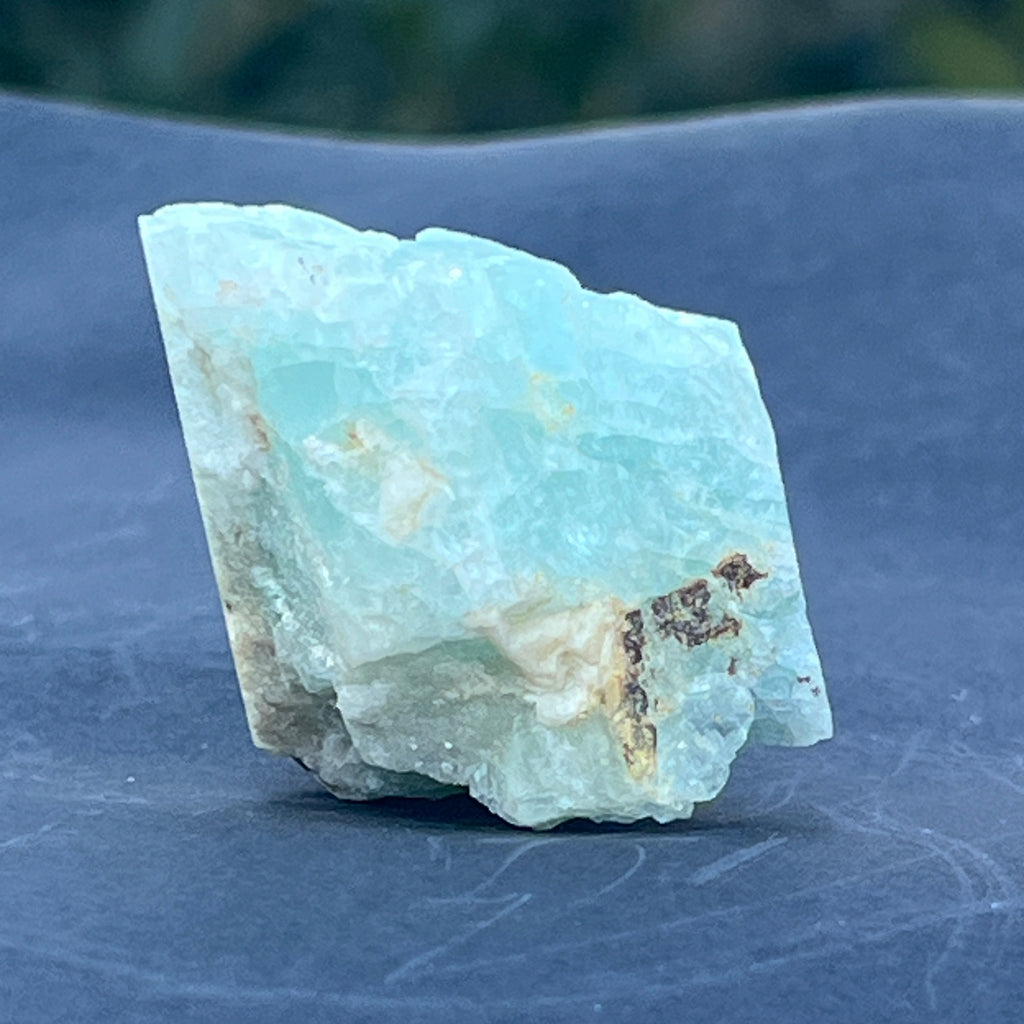 Acvamarin Pakistan piatra bruta model pk15, pietre semipretioase - druzy.ro 2 