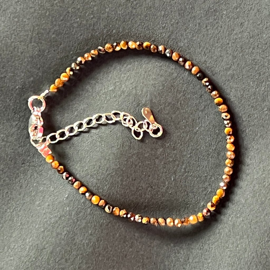 Bratara ochi de tigru 2 mm reglabila, pietre semipretioase - druzy.ro 3 