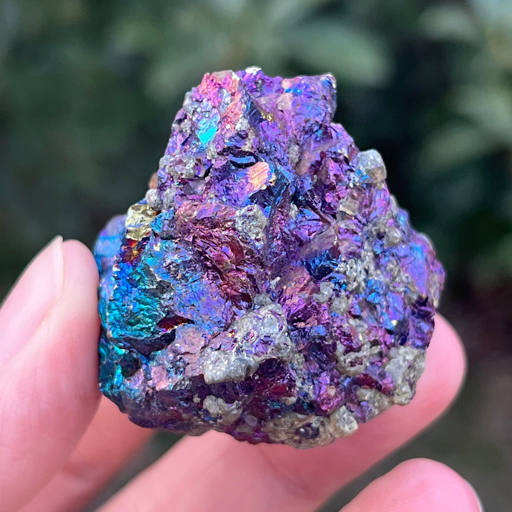 Calcopirita iridescentă din Mexic model 4, pietre semipretioase - druzy.ro 3 