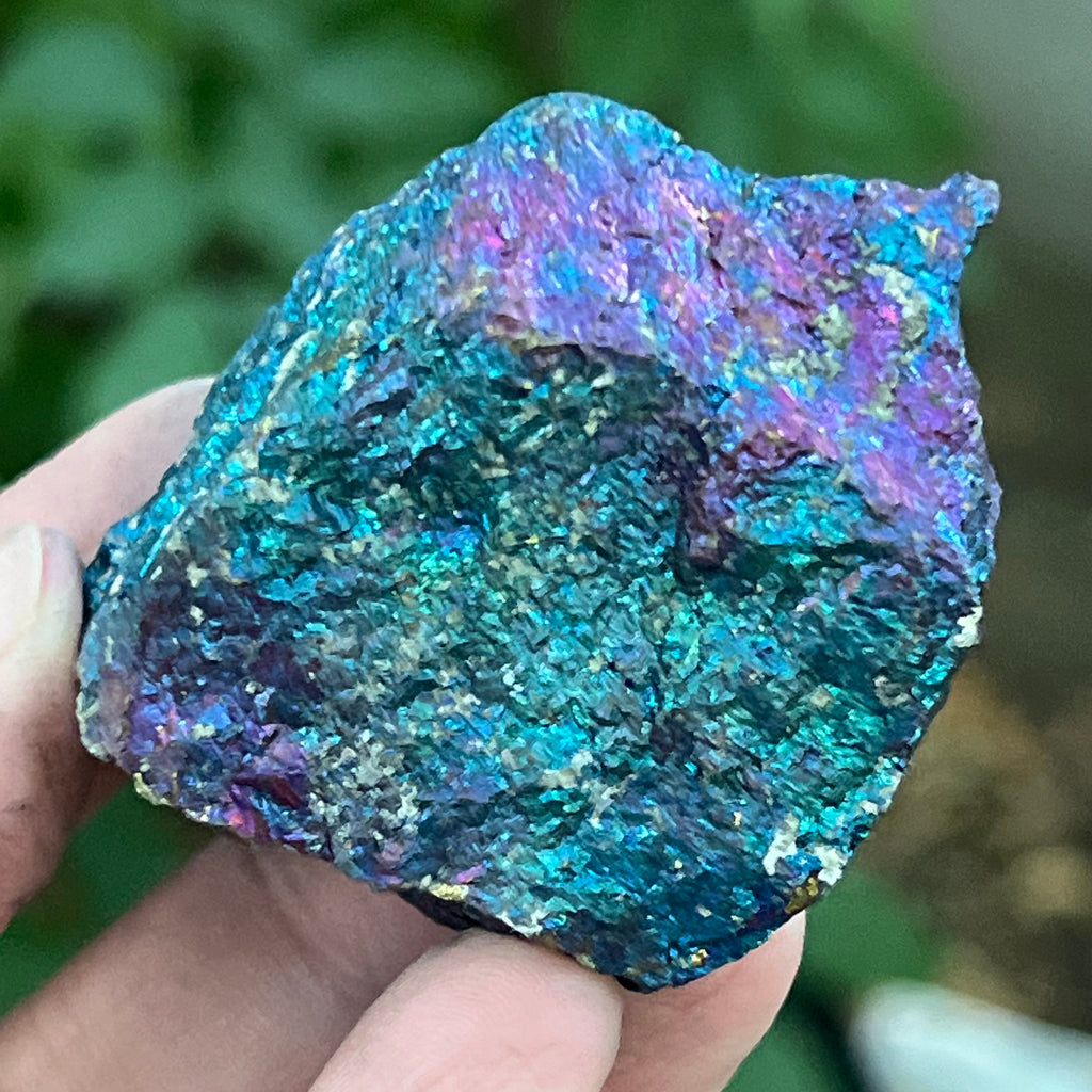 Calcopirita iridescentă din Mexic model 11, pietre semipretioase - druzy.ro 8 