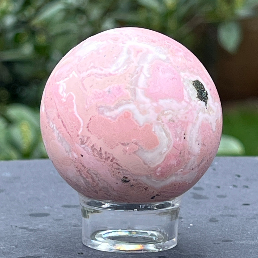 Sfera rodocrozit model 3, pietre semipretioase - druzy.ro 6 