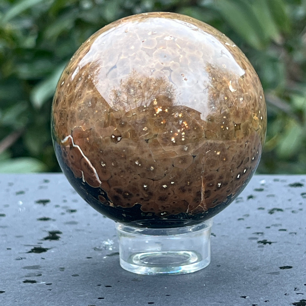 Sfera jasp ocean model 3, pietre semipretioase - druzy.ro 3 