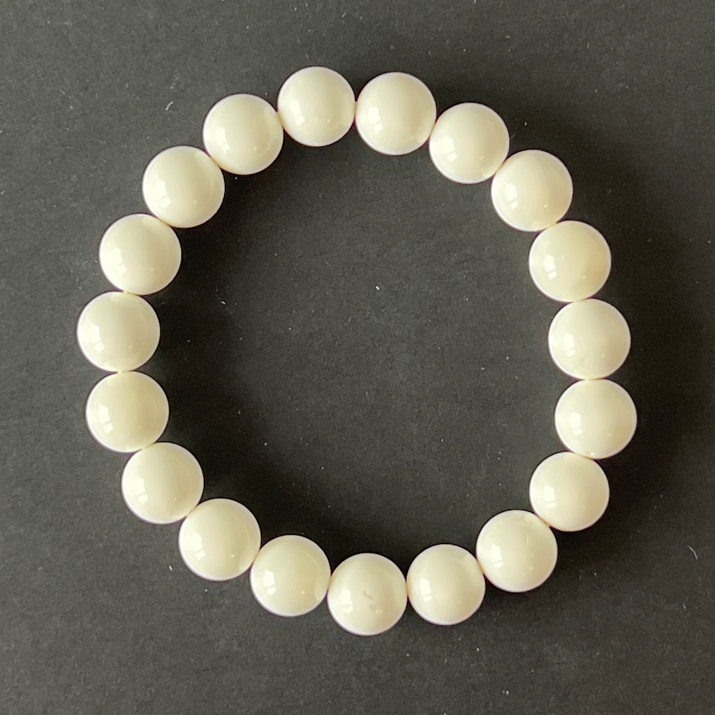 Brățară din sidef 10 mm, pietre semipretioase - druzy.ro 2 