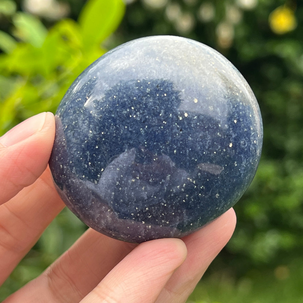 Palmstone lazulit din Madagascar model 10, pietre semipretioase - druzy.ro 2 