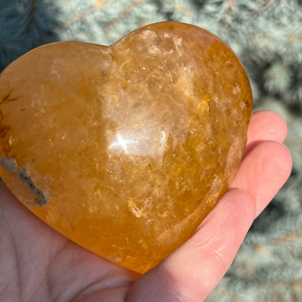 Inima golden healer, cuart lamaie model 4A/2, druzy.ro, cristale 5